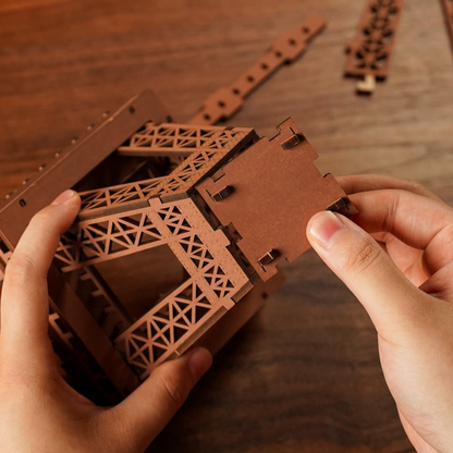 3D Wooden Puzzle - Exclusive Parisian Eiffel Tower