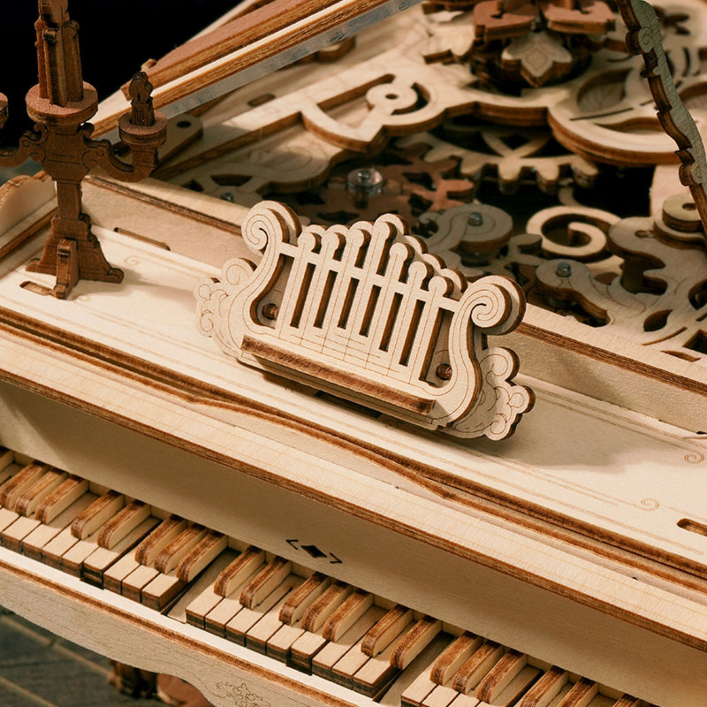 3D Wooden Puzzle - Deluxe Grand Concert Piano