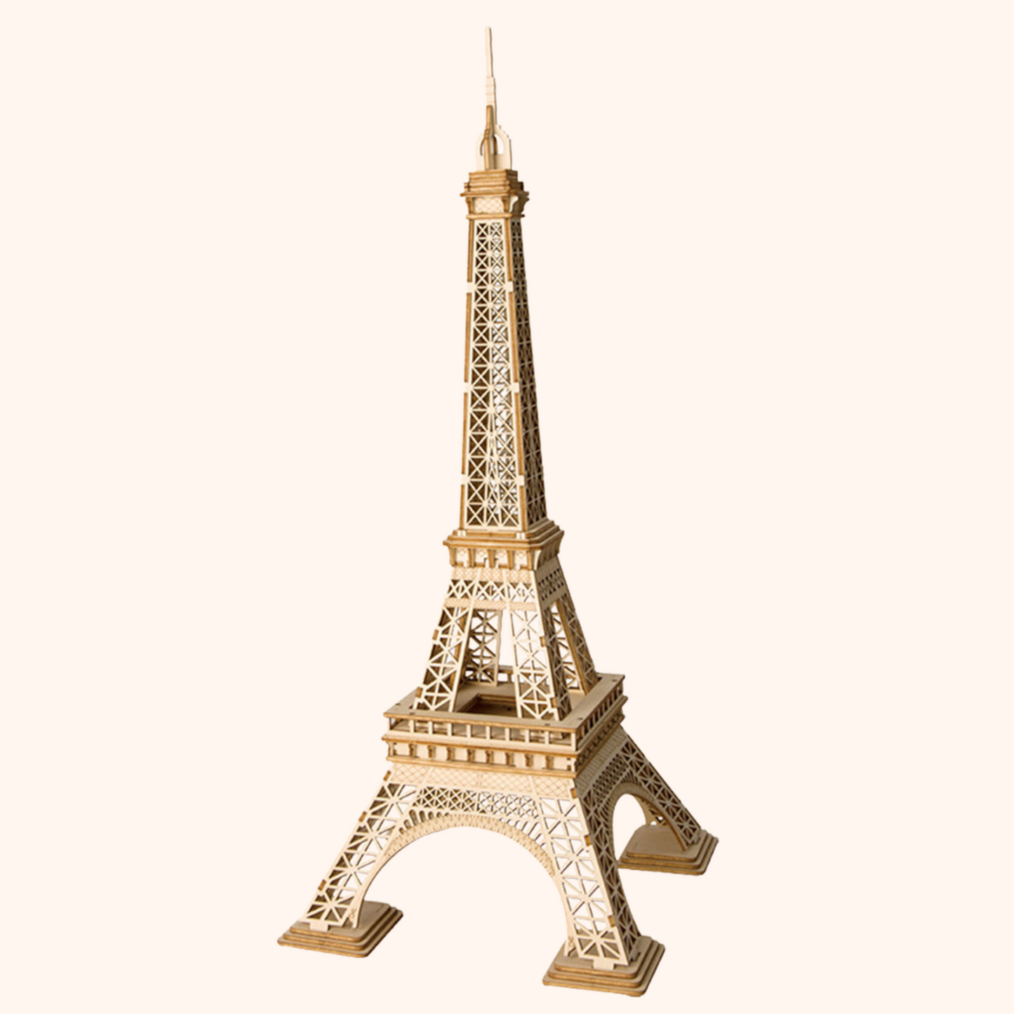 Rompecabezas de madera 3D - La pequeña Torre Eiffel de París 