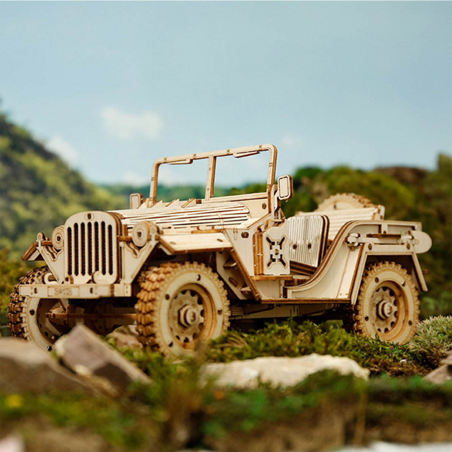 3D-Holzpuzzle – Jeep-All-Terrain-Abenteuer | Puzzle