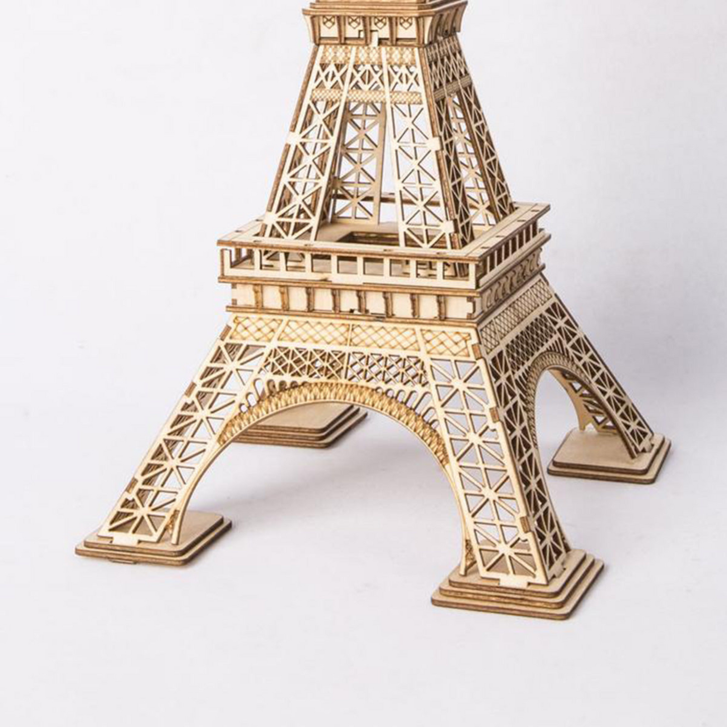 Rompecabezas de madera 3D - La pequeña Torre Eiffel de París 