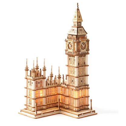 3D Wooden Puzzle - Iconic Big Ben of London