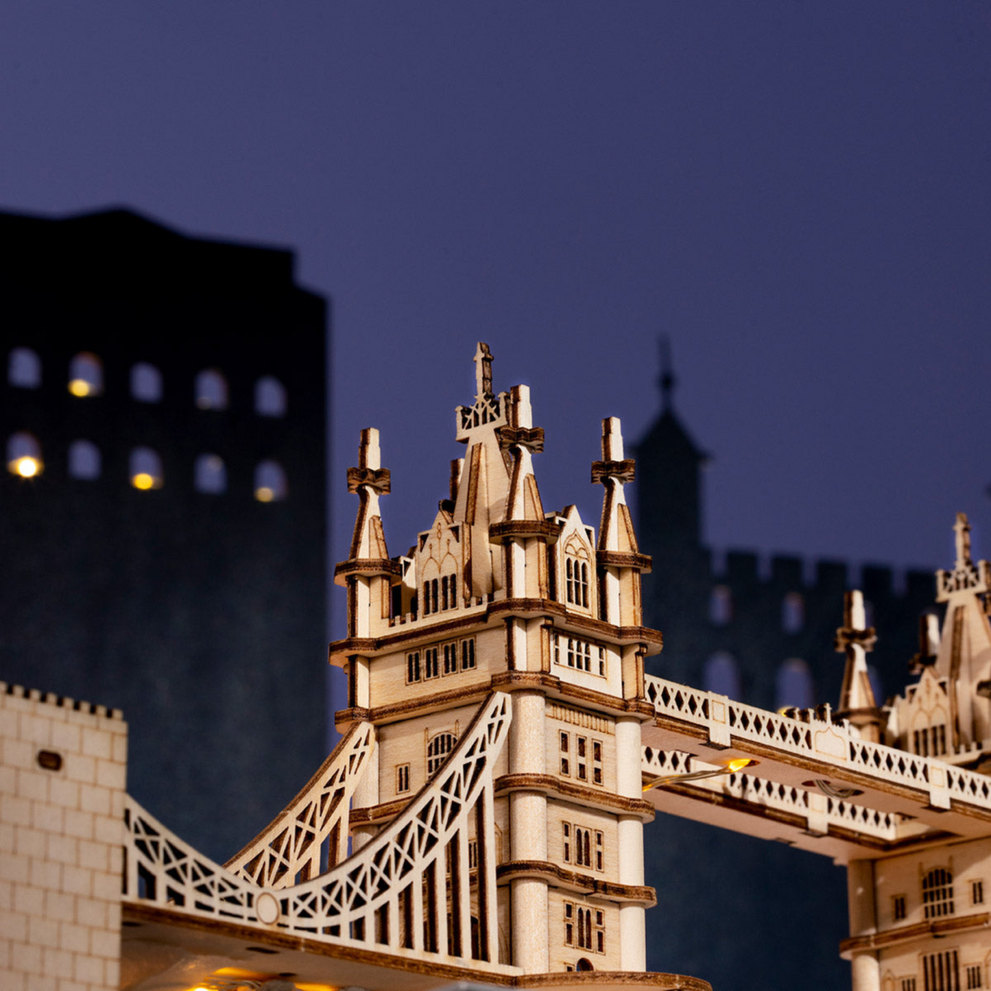 Rompecabezas de madera en 3D: Majestuoso puente de Londres 