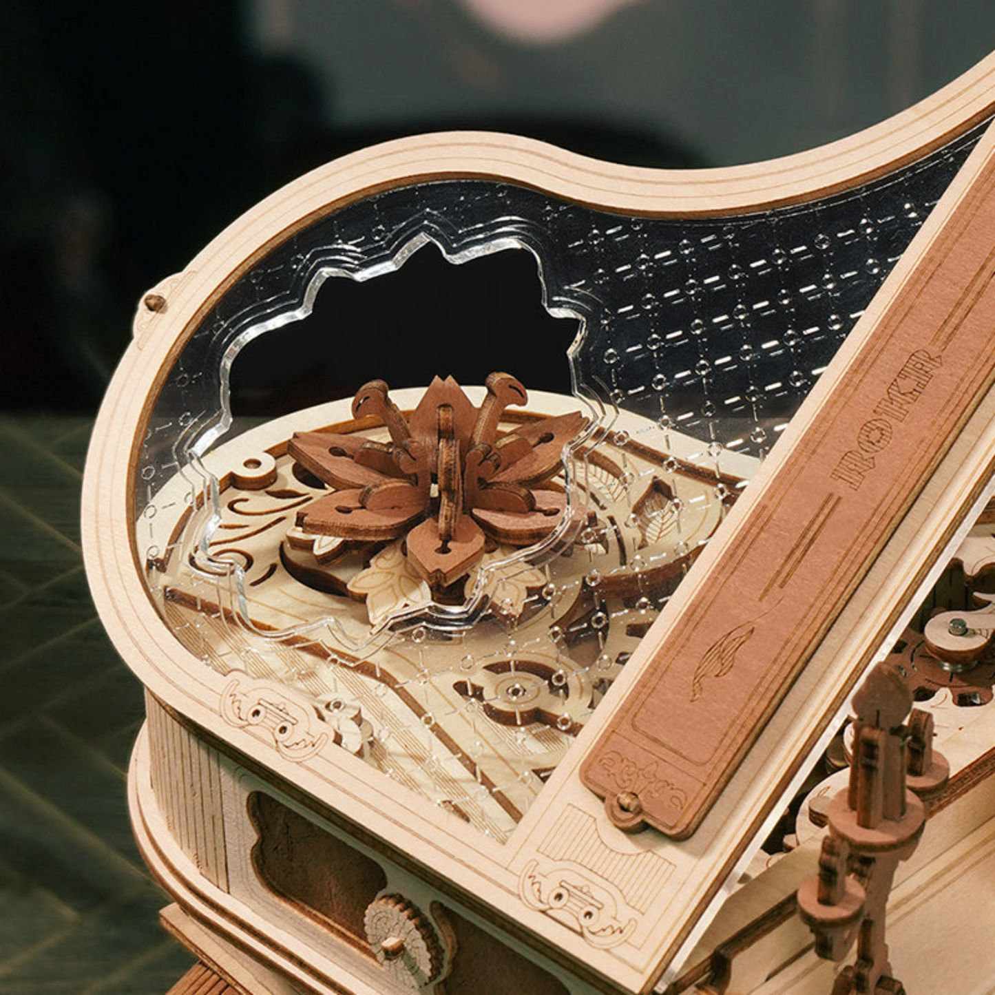 3D Wooden Puzzle - Deluxe Grand Concert Piano