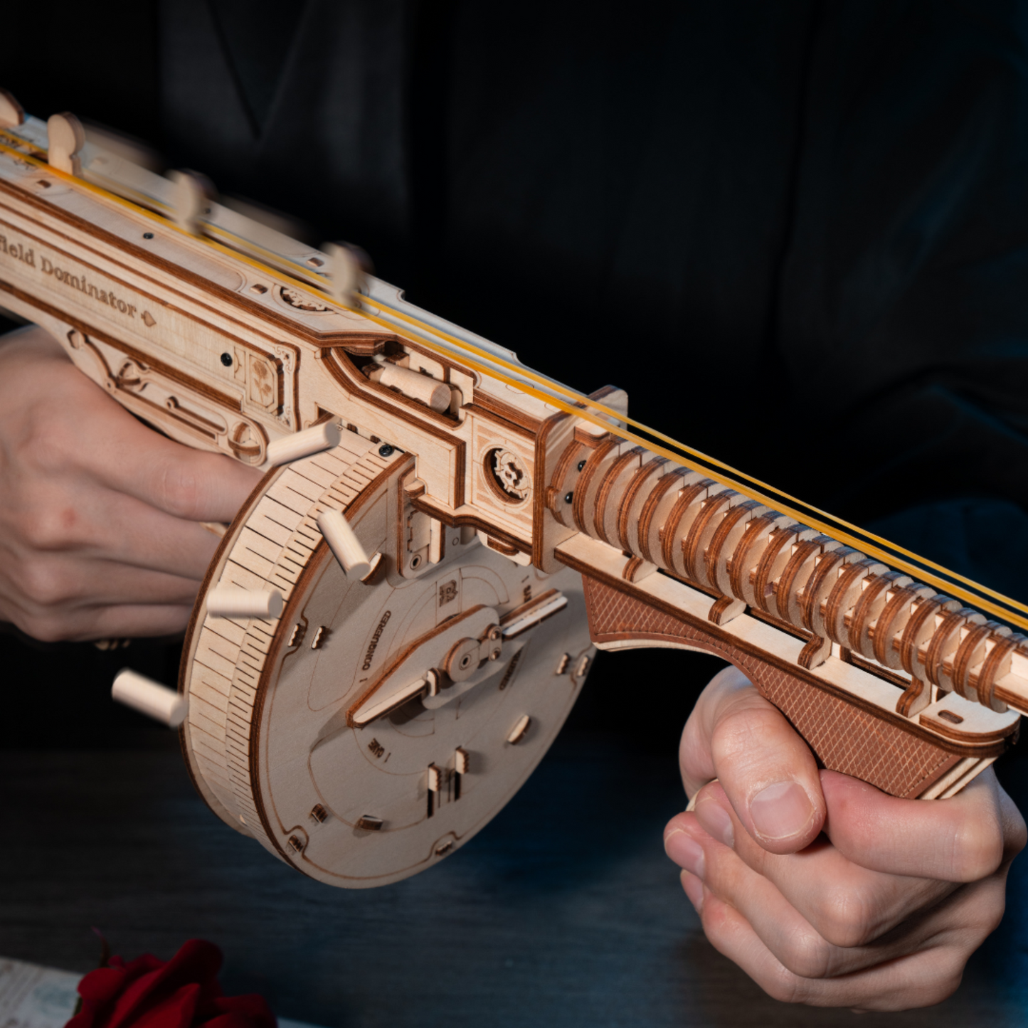 3D Wooden Puzzle - Legendary Thompson Submachine Gun